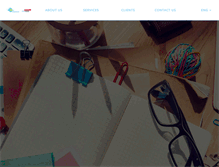 Tablet Screenshot of newcreativeadv.com